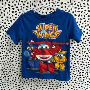 SuperWings Blue Tshirt 4t